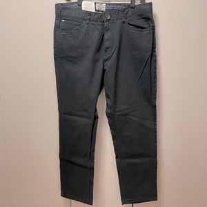 NWT Ben Sherman Mens 5 Pocket Canvas Pants 36x30